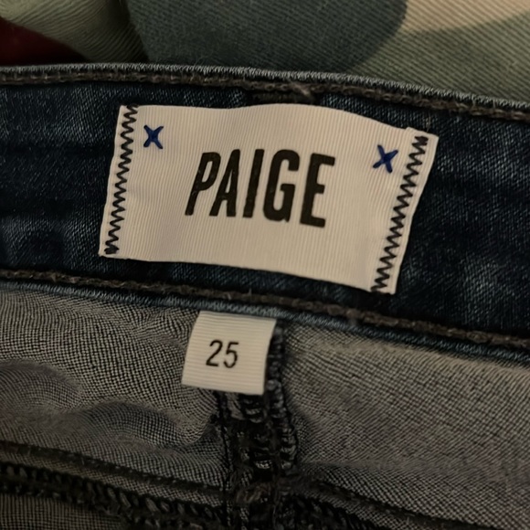 WOMENS PAIGE VERDUGO ULTRA SKINNY JEANS SIZE 25 - Picture 9 of 10